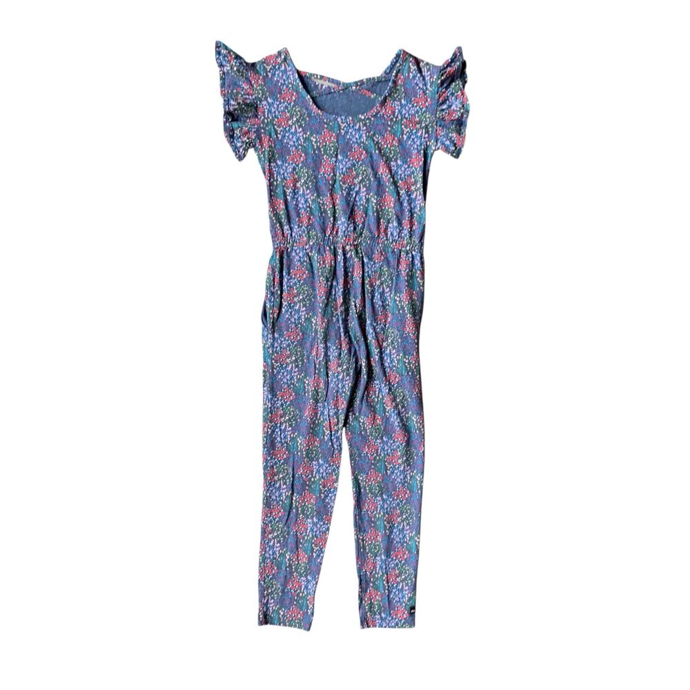 Tea Collection Ditsy Ruffle Jumper